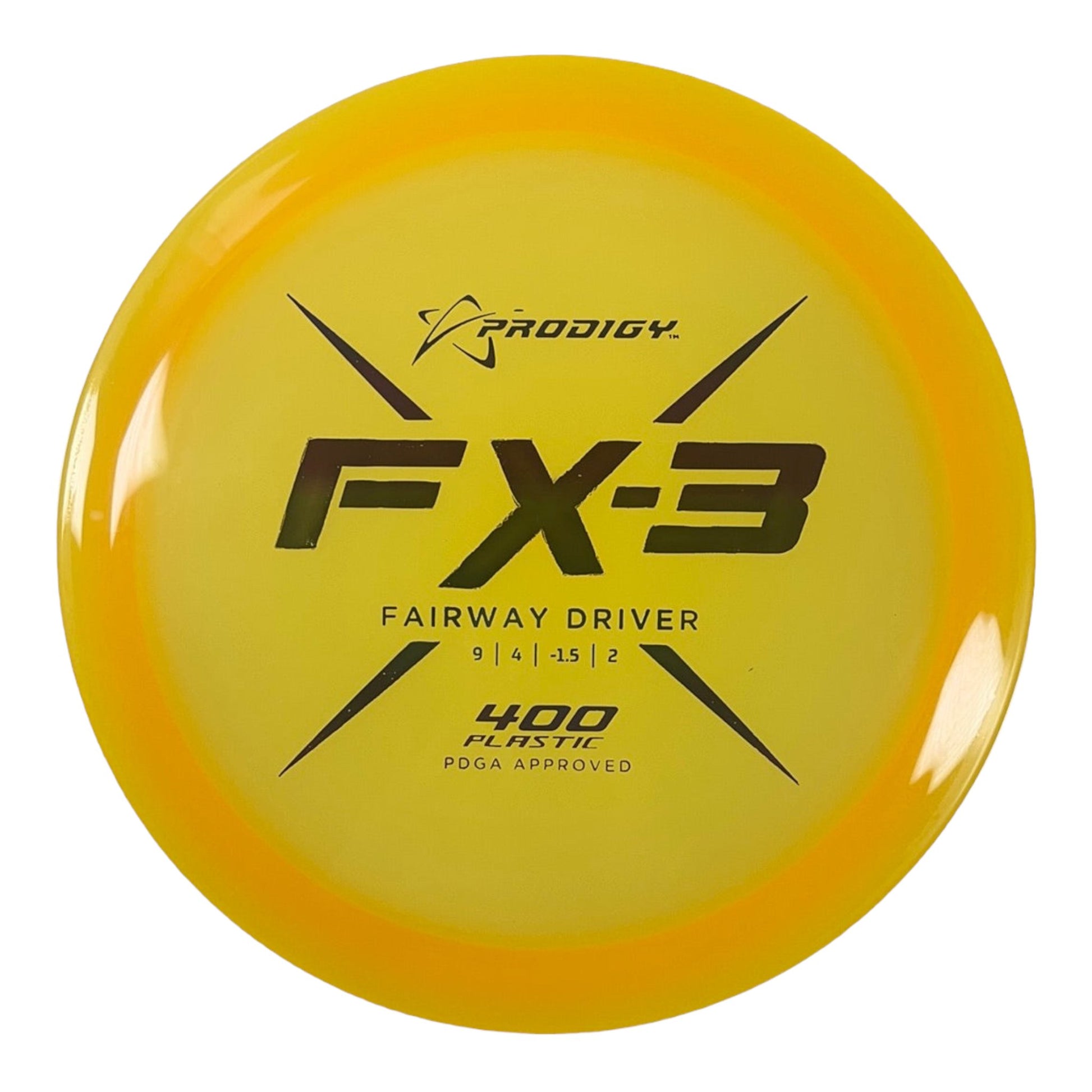 Prodigy Disc FX-3 | 400 | Yellow/Rainbow 173-174g Disc Golf