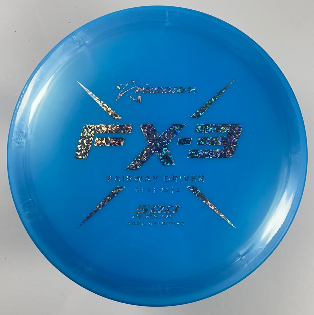 Prodigy Disc FX-3 | 500 | Blue/Holo 172g Disc Golf