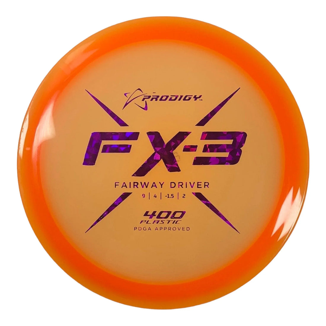 Prodigy Disc FX - 3 | 400 | Orange/Pink 173 - 174g Disc Golf