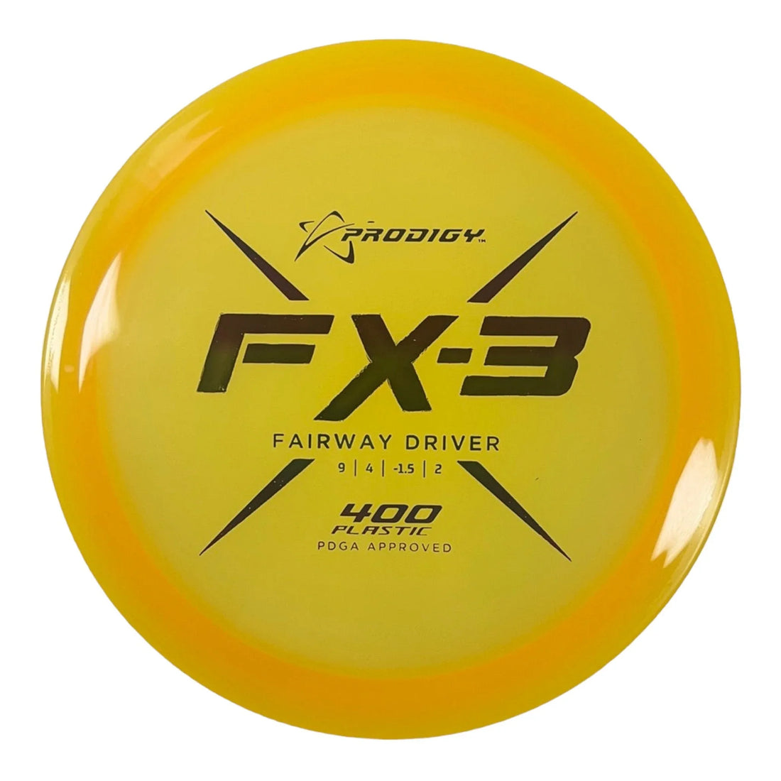 Prodigy Disc FX - 3 | 400 | Yellow/Rainbow 173 - 174g Disc Golf