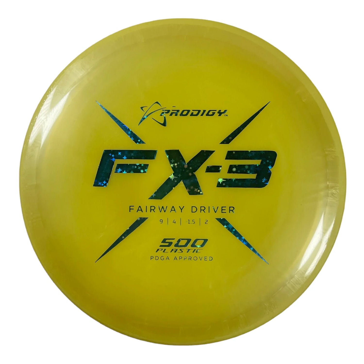 Prodigy Disc FX - 3 | 500 | Yellow/Blue 173g Disc Golf