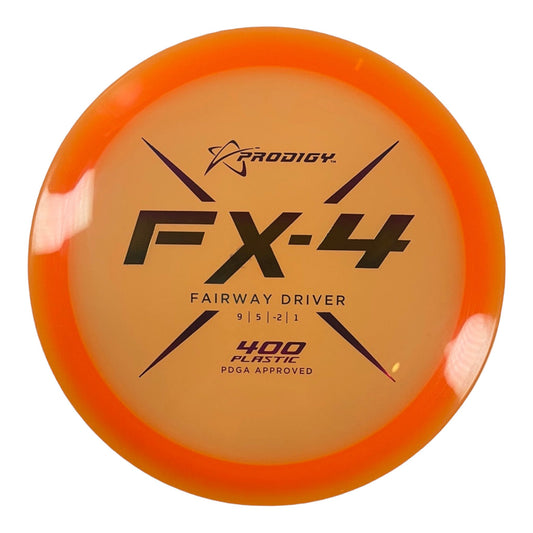 Prodigy Disc FX-4 | 400 | Orange/Rainbow 173g Disc Golf