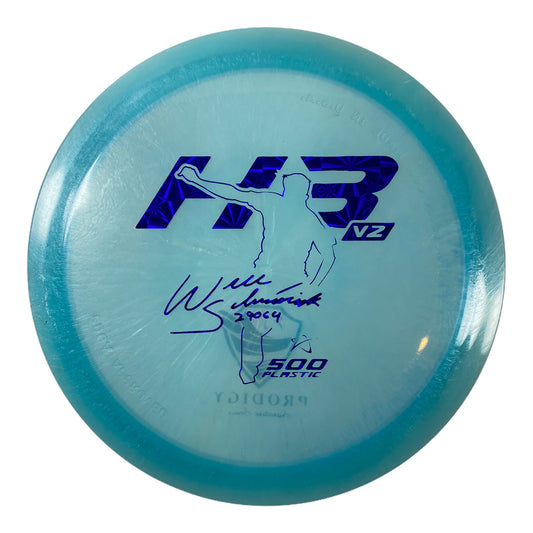 Prodigy Disc H3 V2 | 500 | Aqua/Blue 174g (Will Schusterick) Disc Golf