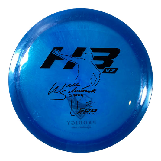 Prodigy Disc H3 V2 | 500 | Blue/Black 174-176g (Will Schusterick) Disc Golf