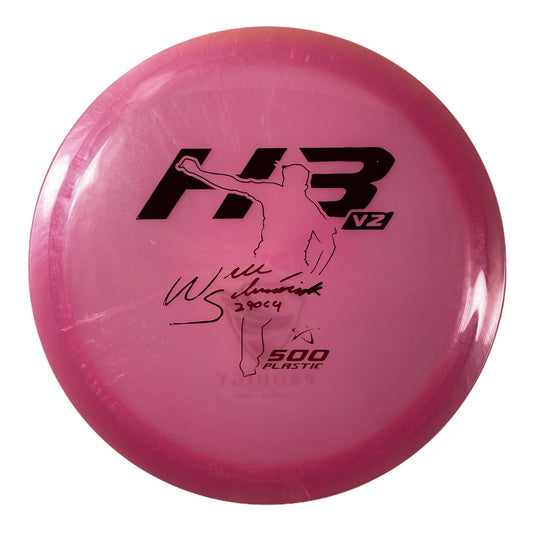 Prodigy Disc H3 V2 | 500 | Pink/Red 173-174g (Will Schusterick) Disc Golf