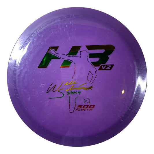 Prodigy Disc H3 V2 | 500 | Purple/Rasta 175g (Will Schusterick) Disc Golf