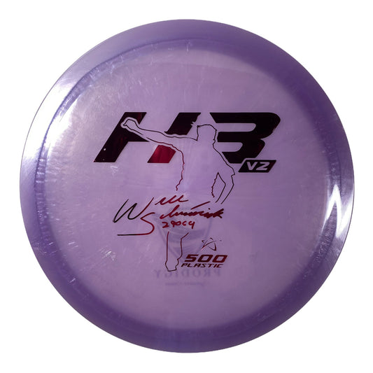Prodigy Disc H3 V2 | 500 | Purple/Red 174-175g (Will Schusterick) Disc Golf