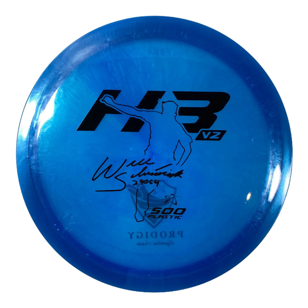 Prodigy Disc H3 V2 | 500 | Blue/Black 174 - 176g (Will Schusterick) Disc Golf