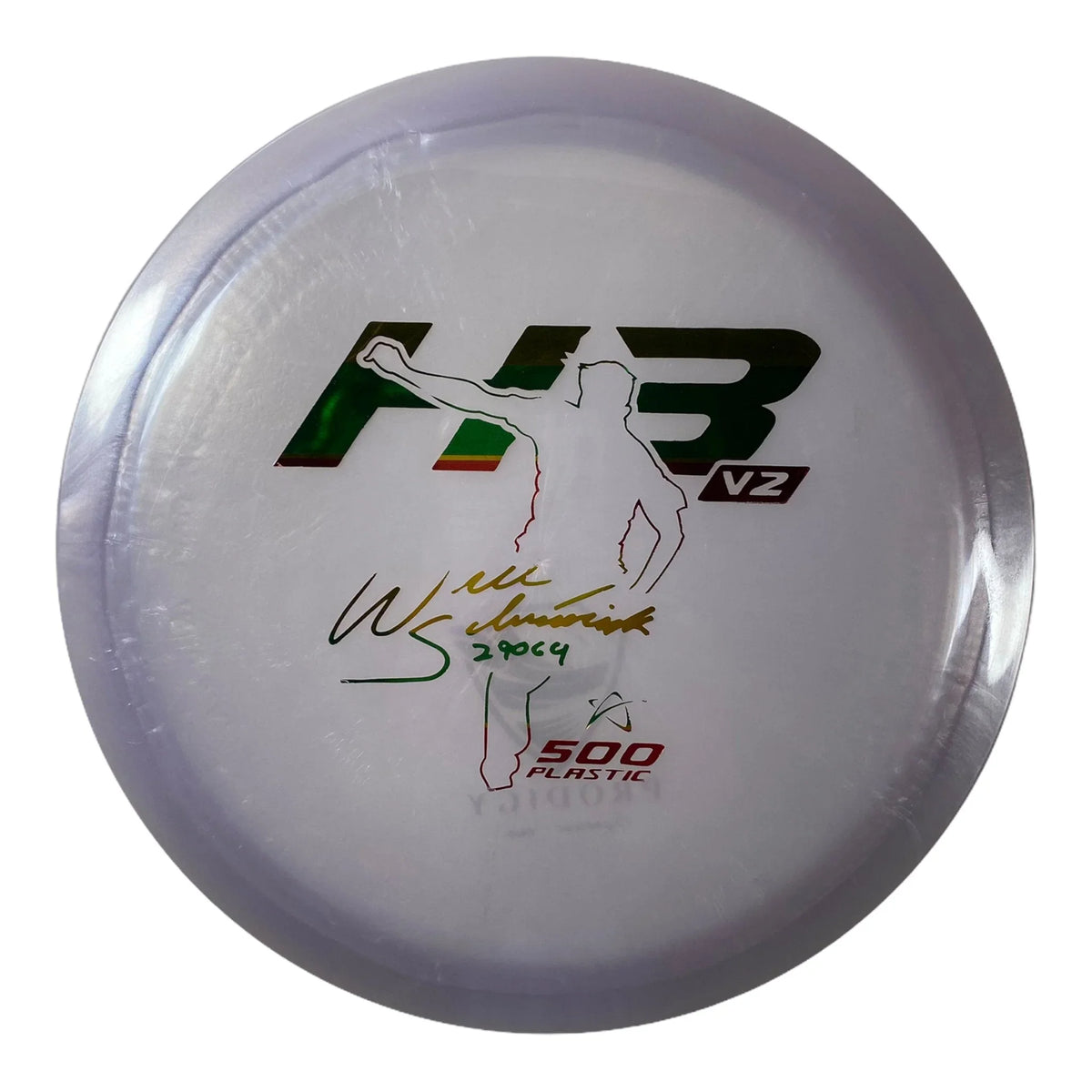 Prodigy Disc H3 V2 | 500 | Lilac/Rasta 173g (Will Schusterick) Disc Golf