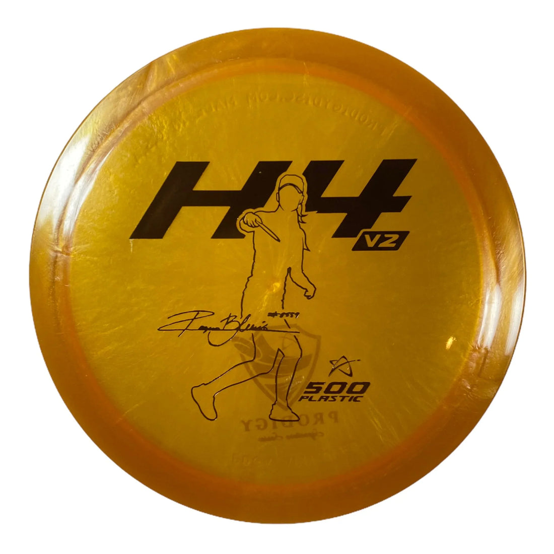 Prodigy Disc H4 V2 | 500 | Orange/Brown 174 - 175g (Ragna Bygde - Lewis) Disc Golf