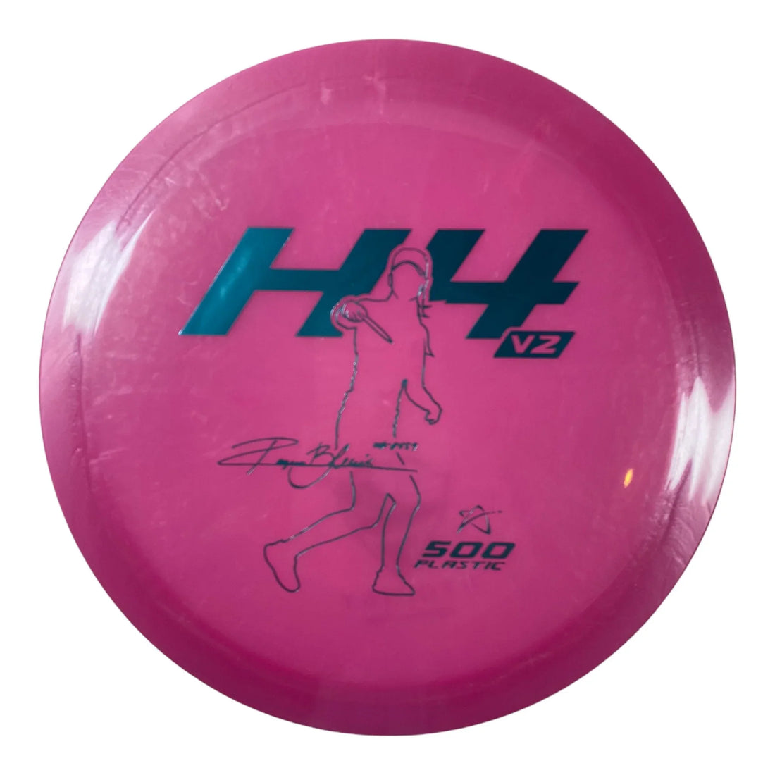 Prodigy Disc H4 V2 | 500 | Pink/Blue 176g (Ragna Bygde - Lewis) Disc Golf