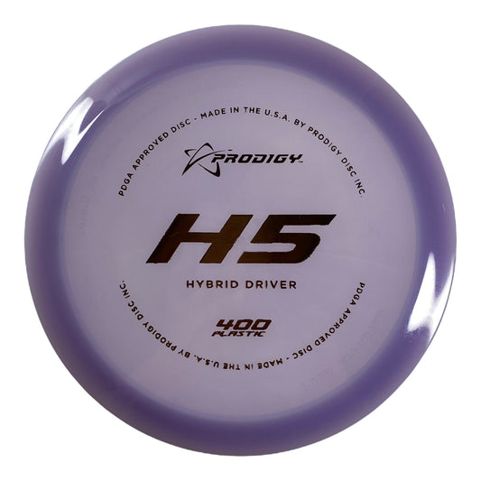 Prodigy Disc H5 | 400 | Lilac/Gold 175g Disc Golf
