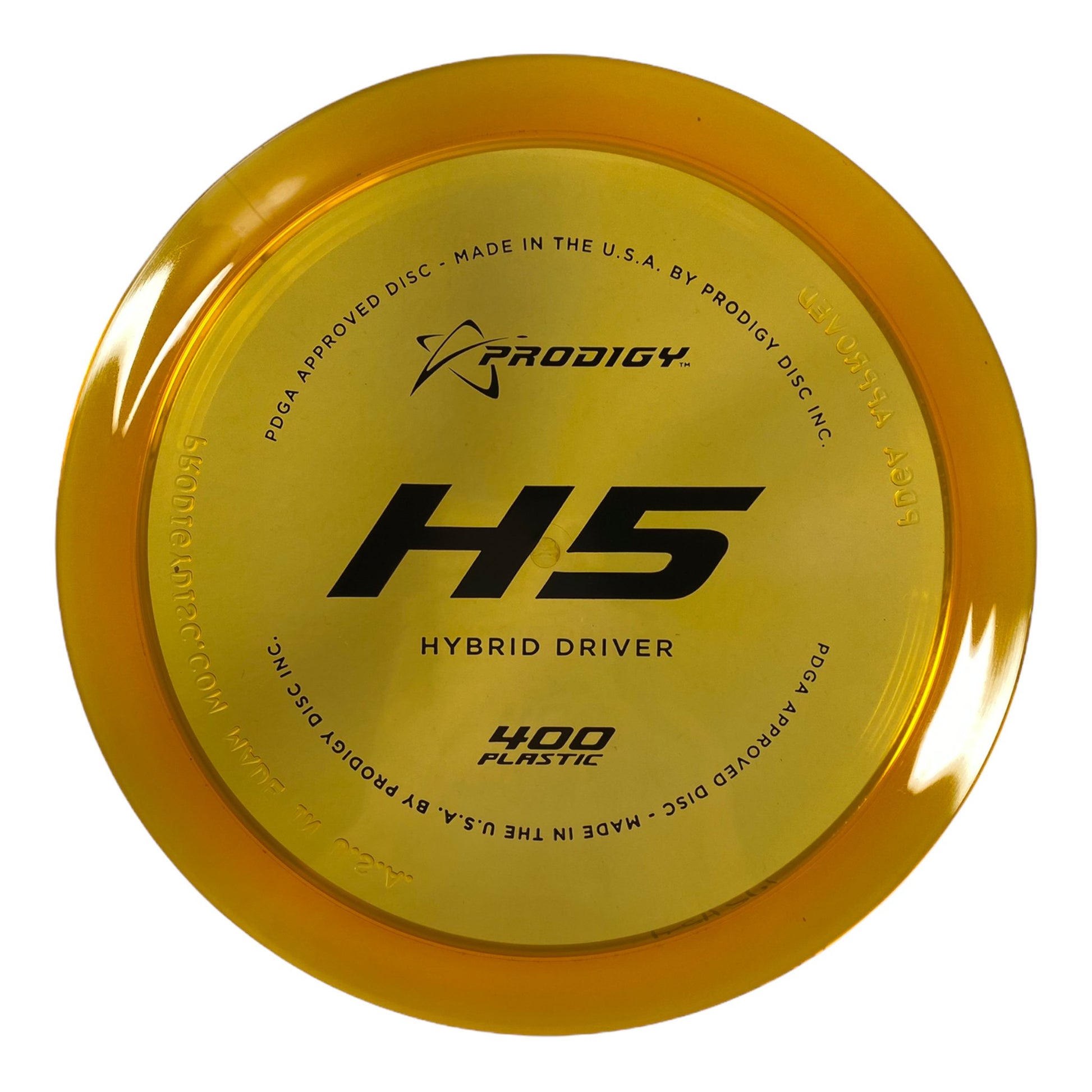 Prodigy Disc H5 | 400 | Orange/Black 175g Disc Golf