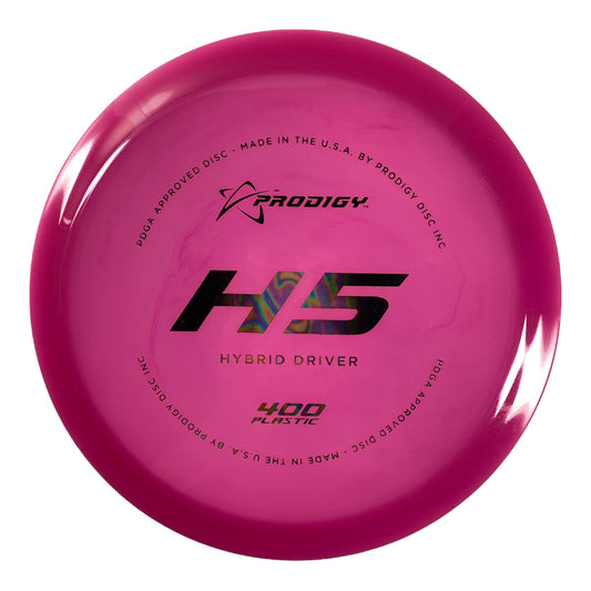 Prodigy Disc H5 | 400 | Pink/Rainbow 175g Disc Golf