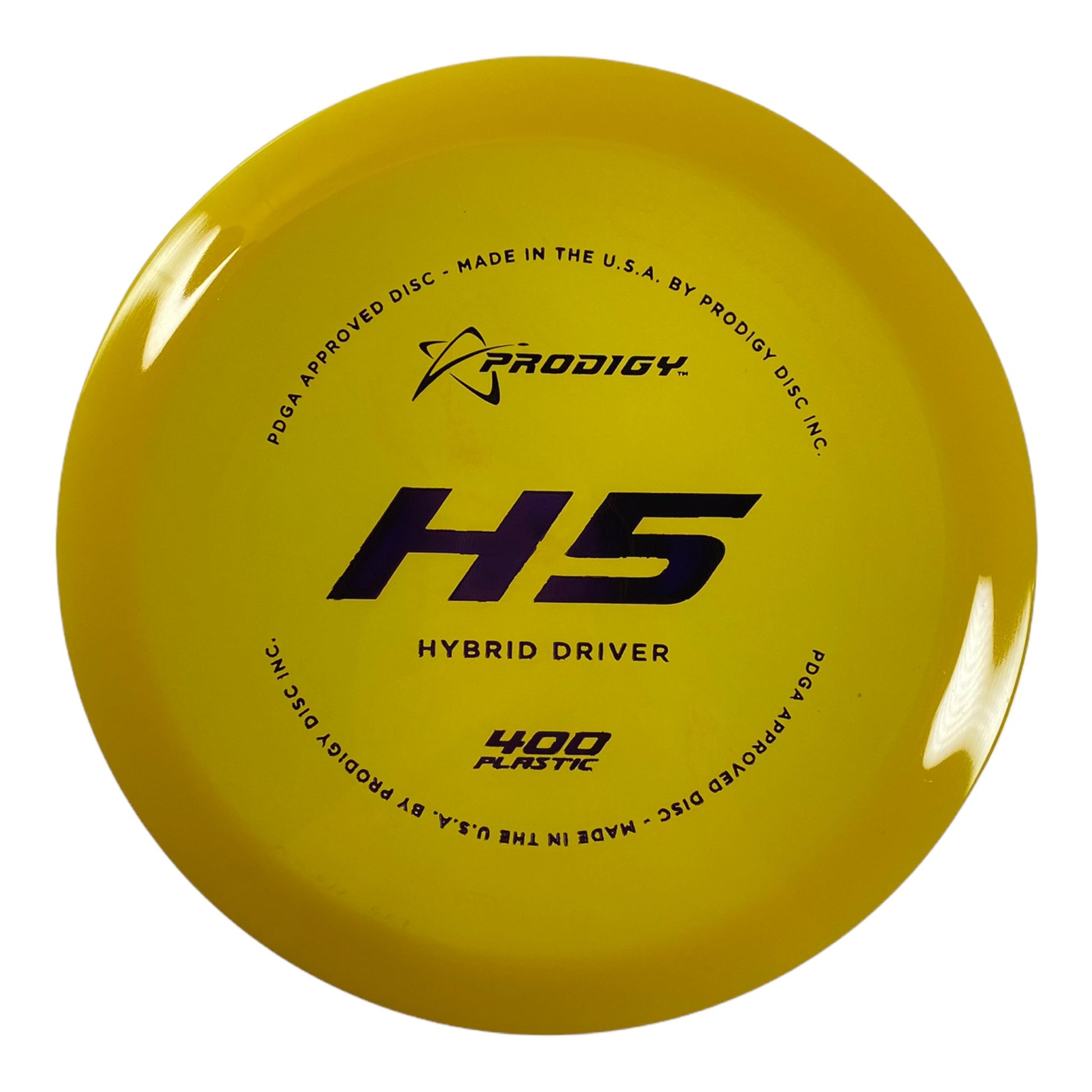 Prodigy Disc H5 | 400 | Yellow/Purple Disc Golf