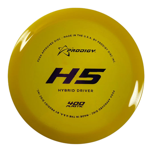 Prodigy Disc H5 | 400 | Yellow/Purple Disc Golf