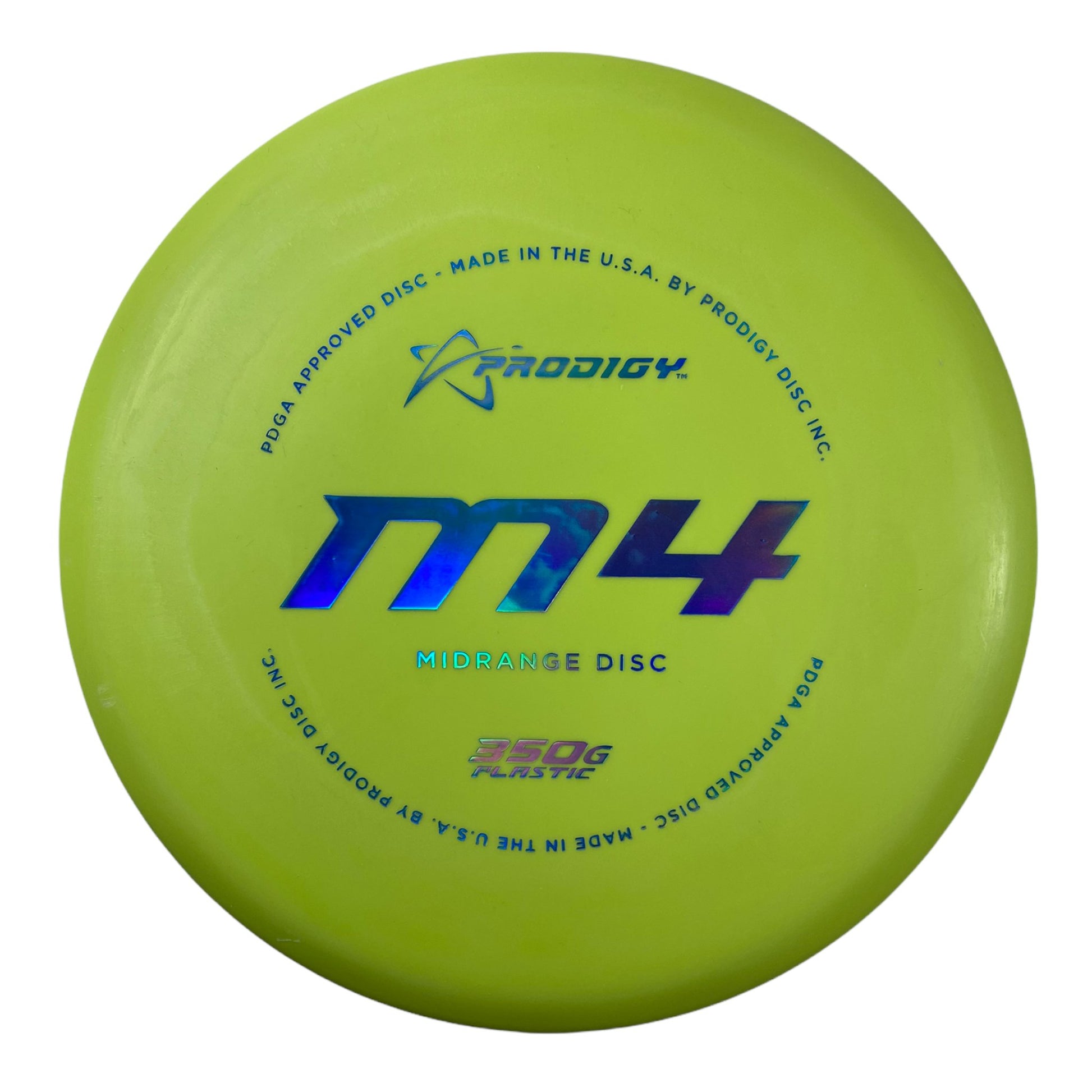 Prodigy Disc M4 | 350G | Green/Blue 175g Disc Golf