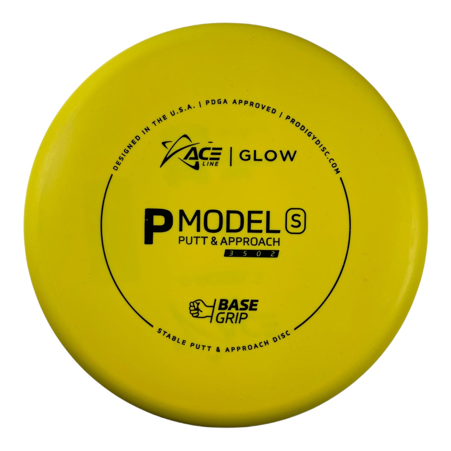 Prodigy Disc P Model S | Dura Flex Glow | Yellow/Blue 173-175g Disc Golf