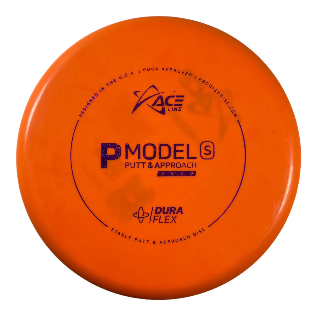 Prodigy Disc P Model S | Dura Flex | Orange/Purple 173 - 174g Disc Golf