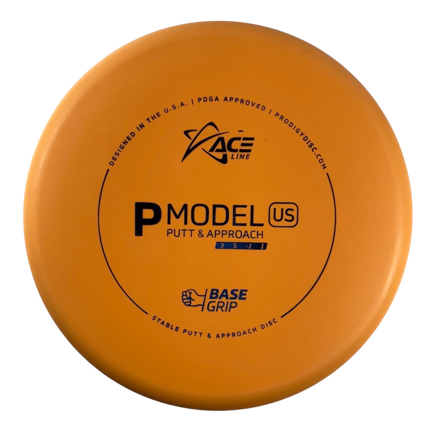 Prodigy Disc P Model US | Base Grip | Orange/Blue Disc Golf