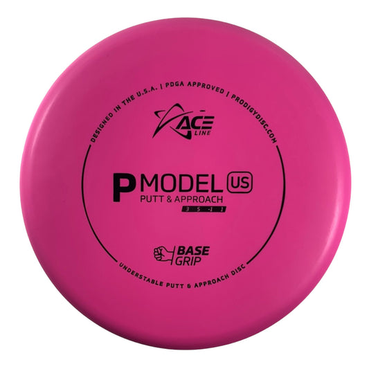 Prodigy Disc P Model US | Base Grip | Pink/Black Disc Golf