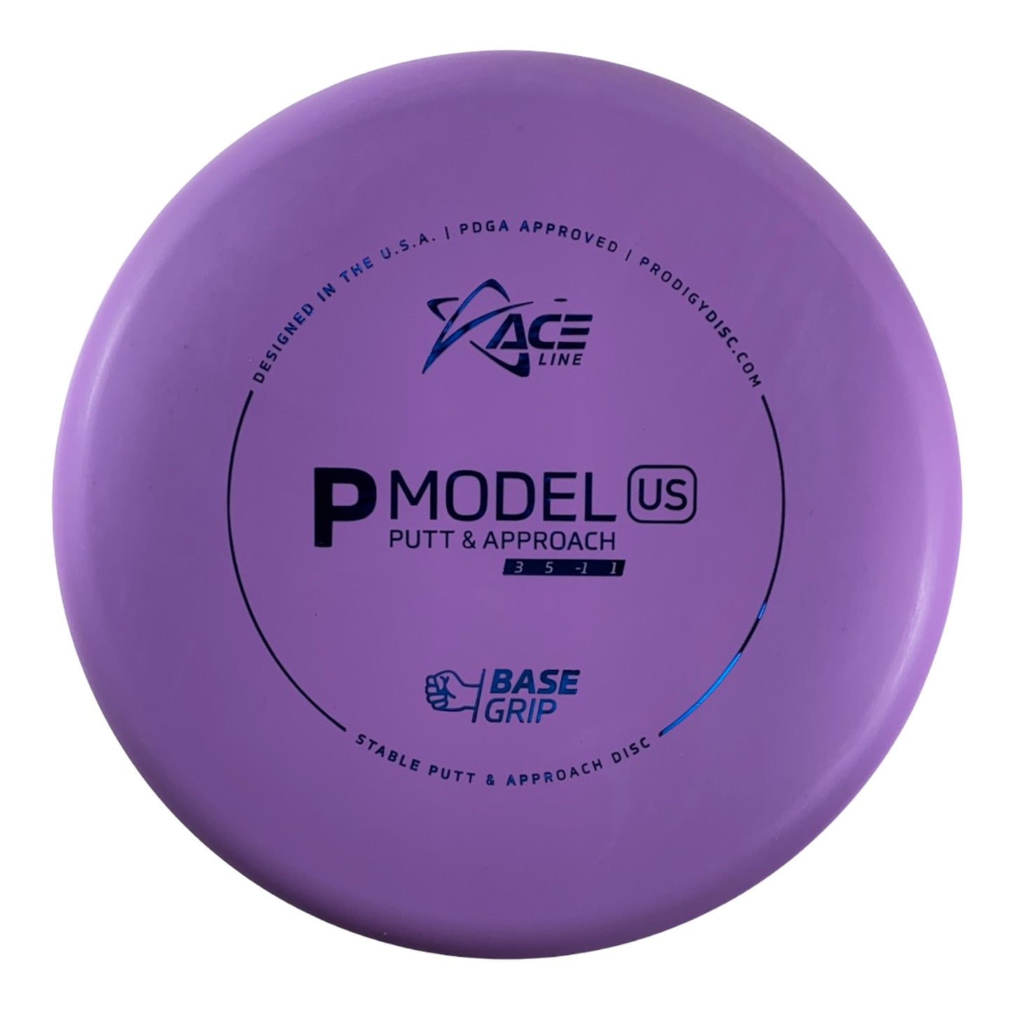 Prodigy Disc P Model US | Base Grip | Purple/Blue 174g Disc Golf