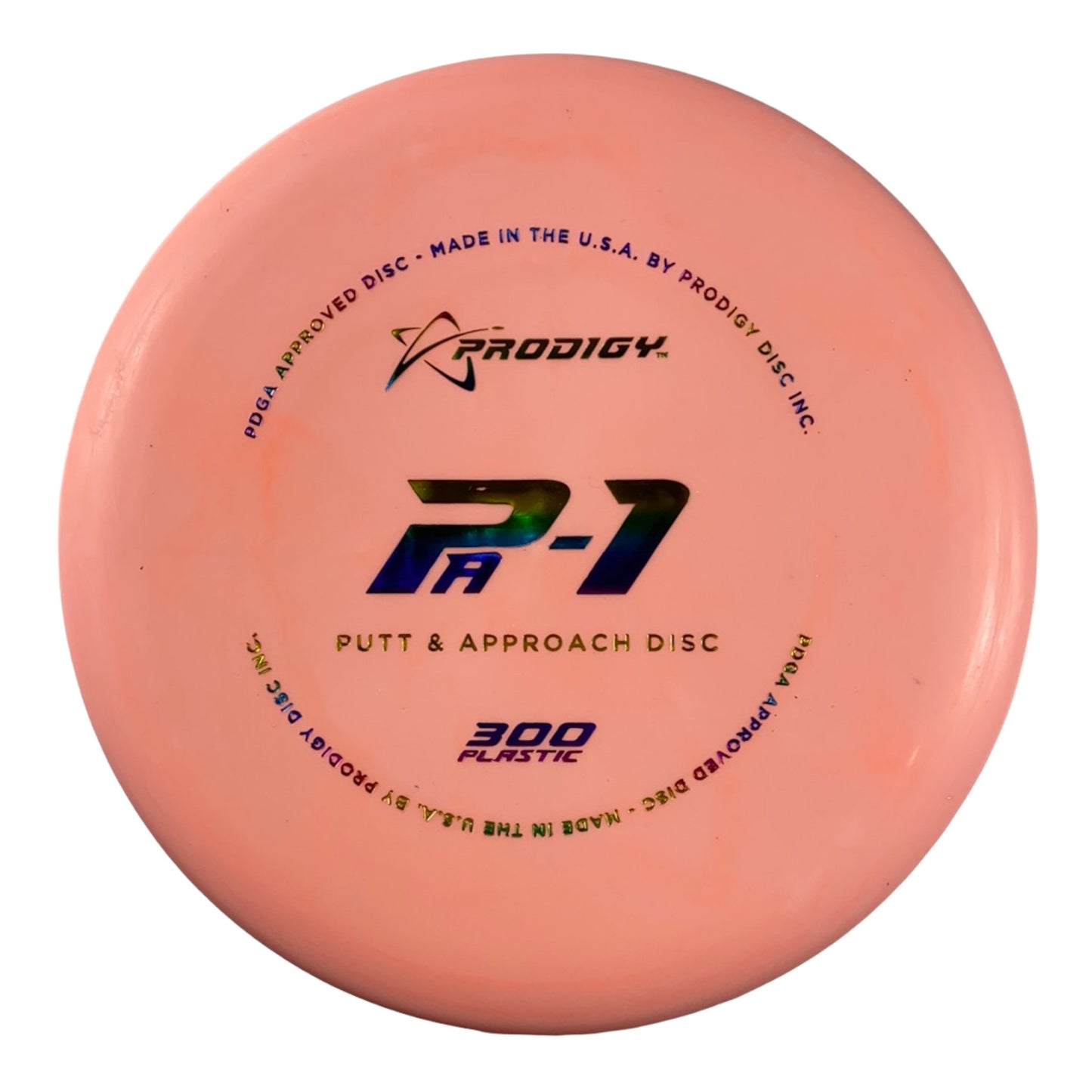 Prodigy Disc PA-1 | 300 | Peach/Rainbow Disc Golf