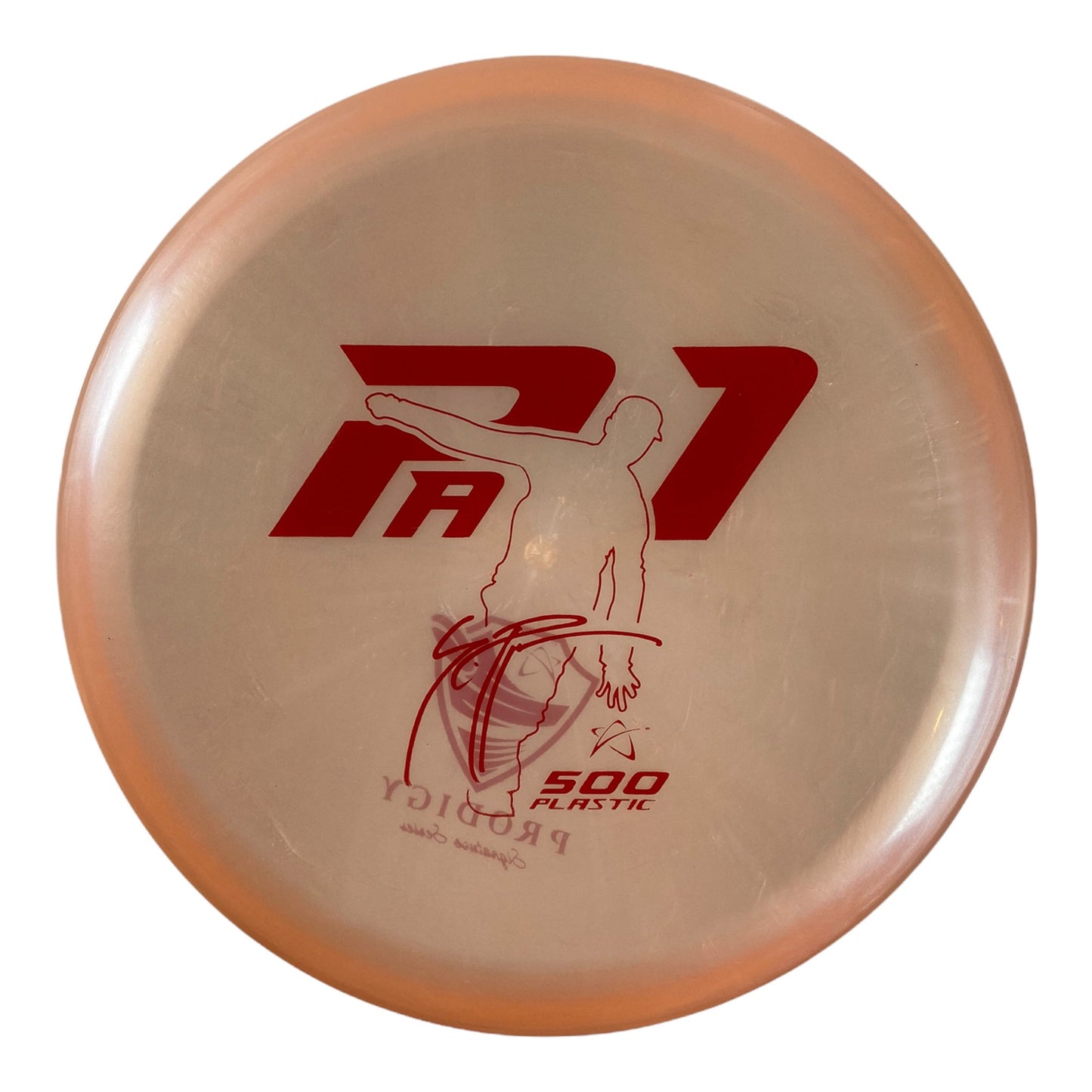 Prodigy Disc PA-1 | 500 | Peach/Red Disc Golf