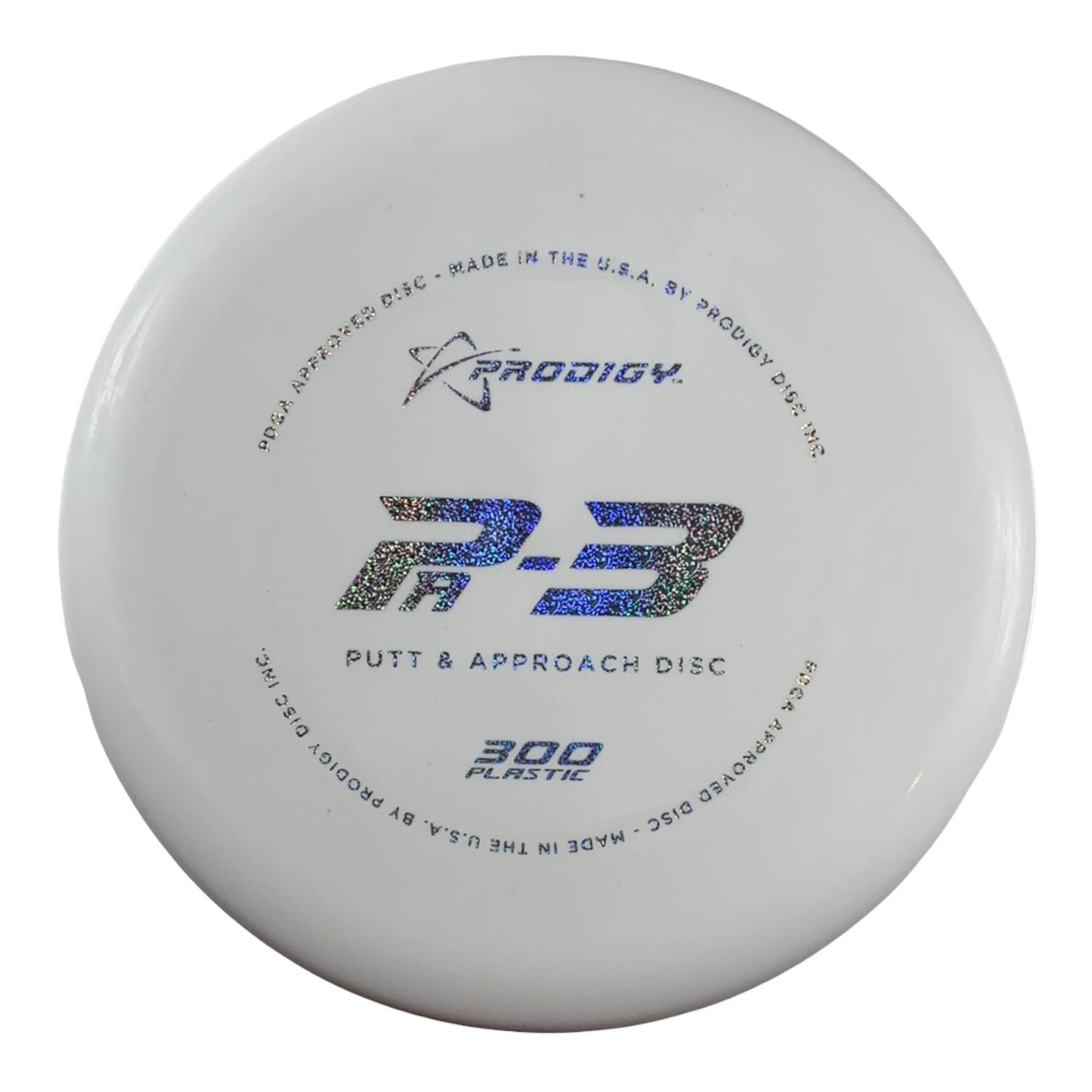 Prodigy Disc PA-3 | 300 | White/Holo 173g Disc Golf