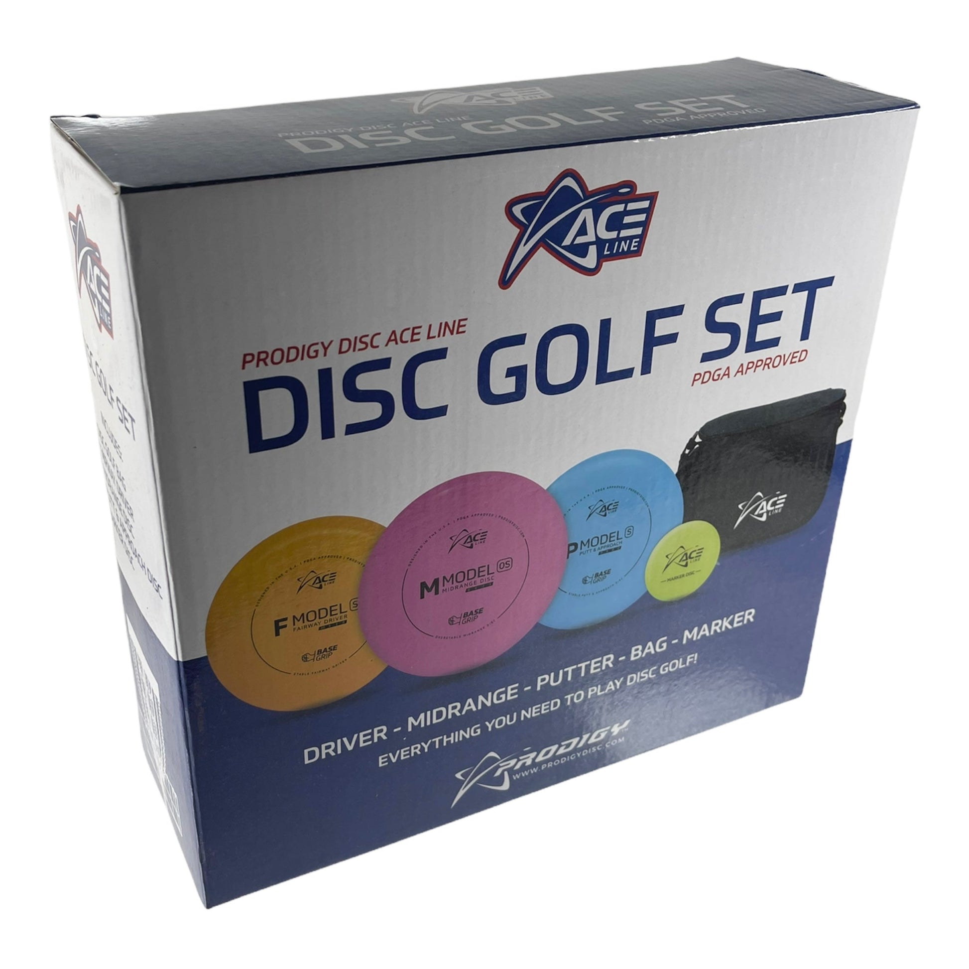 Prodigy Disc Prodigy Disc Golf Set | Ace Line (Lightweight) Disc Golf