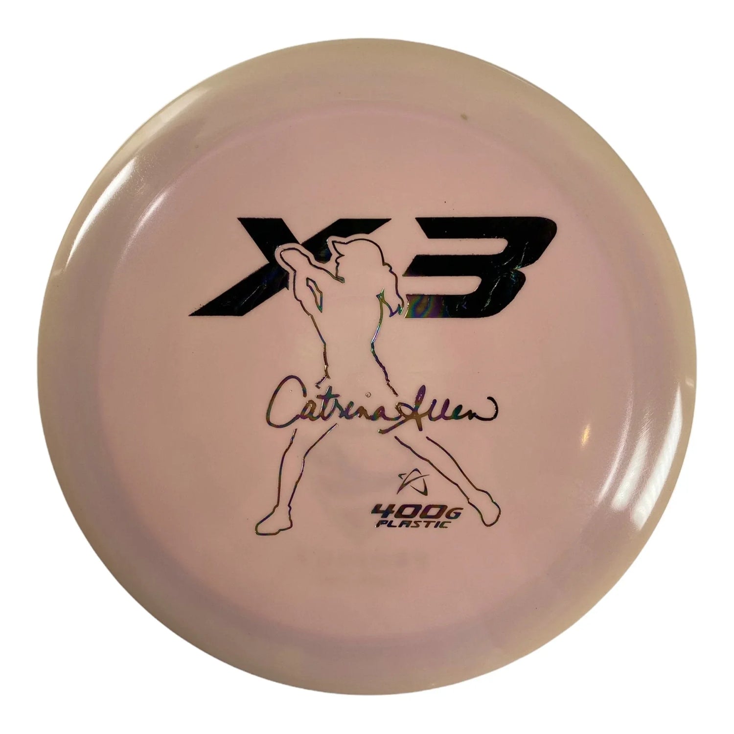 Prodigy Disc X3 | 400G | Blush/Rainbow (Catrina Allen) Disc Golf