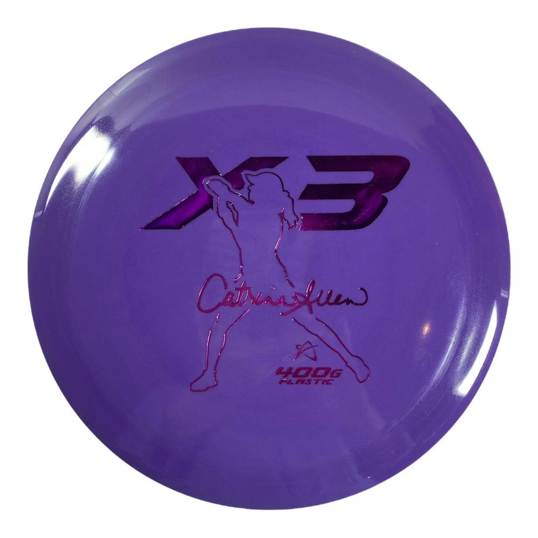 Prodigy Disc X3 | 400G | Purple/Pink 174g (Catrina Allen) Disc Golf