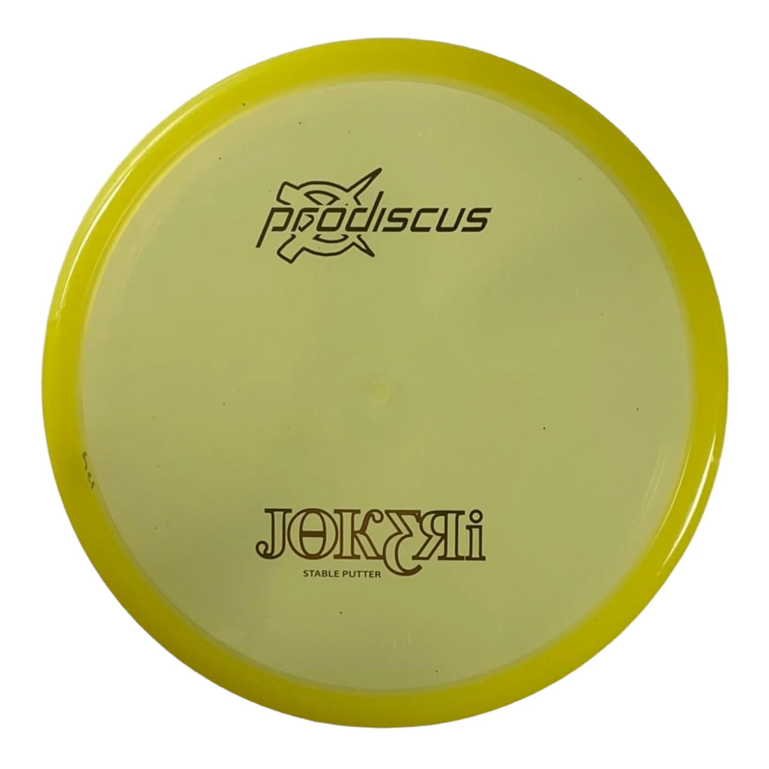Prodiscus Jokeri | Premium | Yellow/Gold 172 - 174g Disc Golf