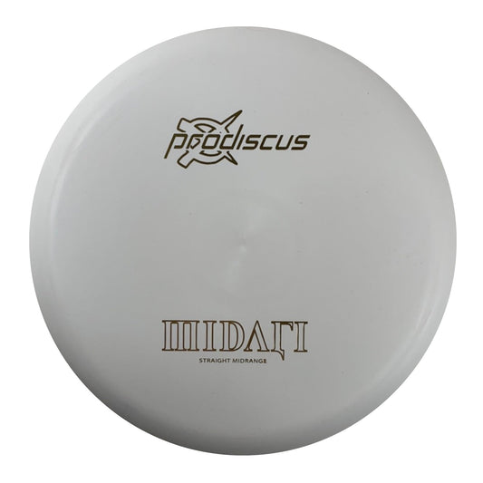 Prodiscus Midari | Basic | White/Gold 173-175g Disc Golf