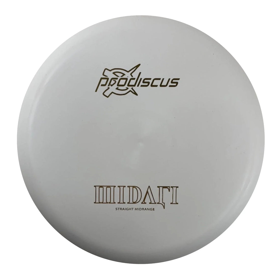 Prodiscus Midari | Basic | White/Gold 173 - 175g Disc Golf