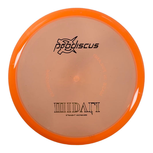 Prodiscus Midari | Premium | Orange/Gold 171g Disc Golf
