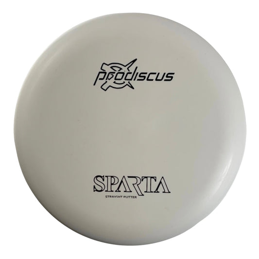 Prodiscus Sparta | Basic Hard | White/Black 169g Disc Golf