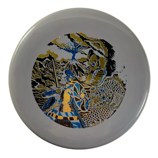 Prodiscus Stari | Ultrium | Blue/Gold 170g (Infinite Discs Warrior Stamp) Disc Golf