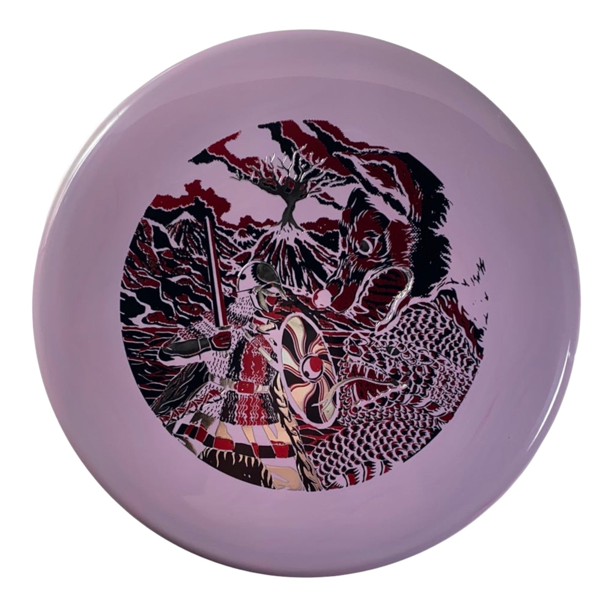 Prodiscus Stari | Ultrium | Purple/Red 175g (Infinite Discs Warrior Stamp) Disc Golf