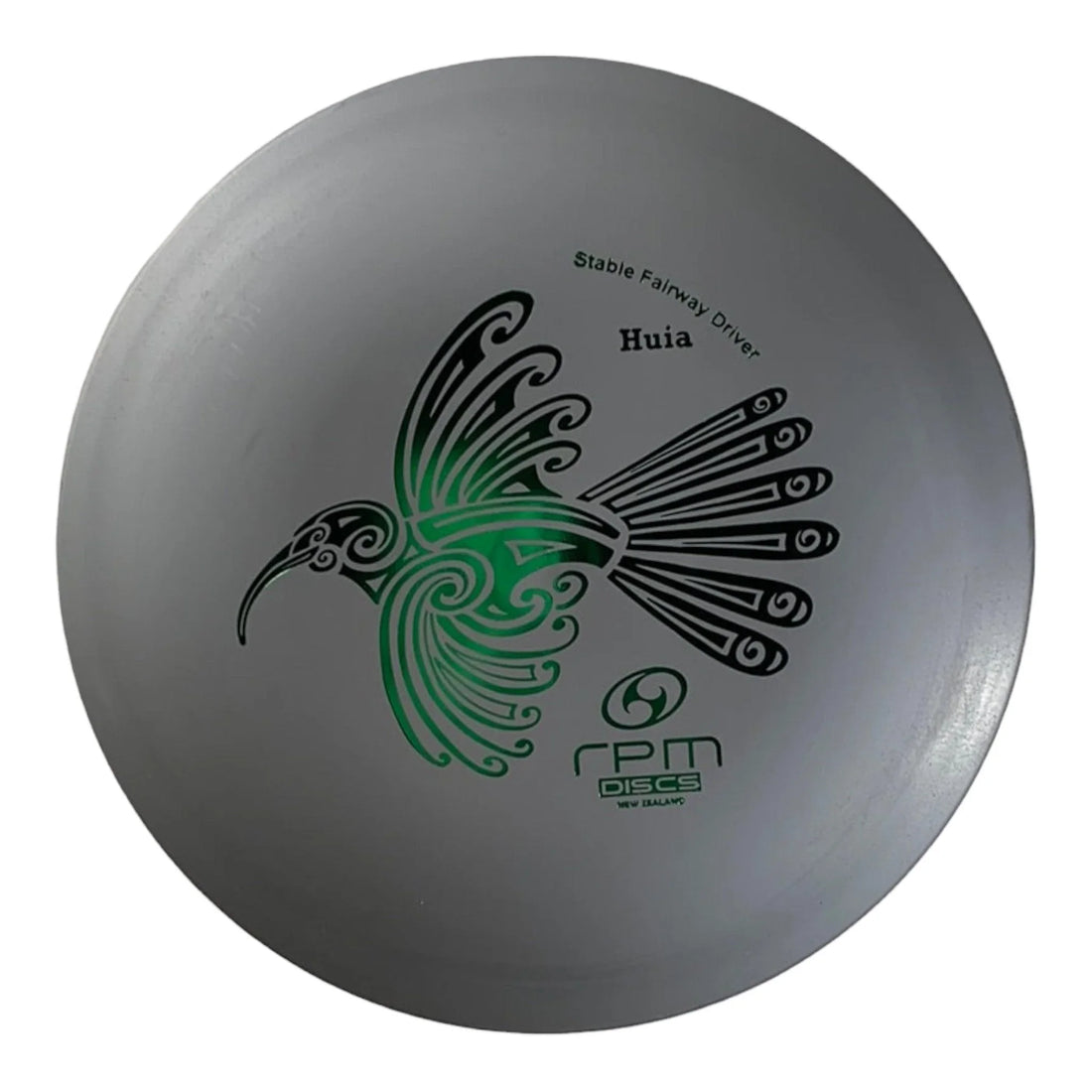 RPM Discs Huia | Strata | Grey/Green 173g Disc Golf