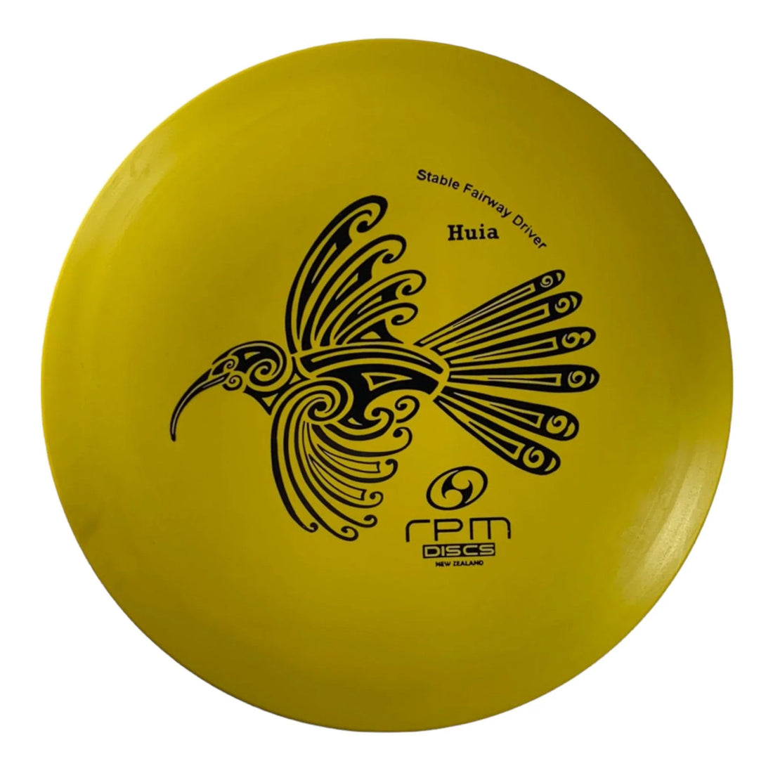 RPM Discs Huia | Strata | Yellow/Black 169 - 172g Disc Golf