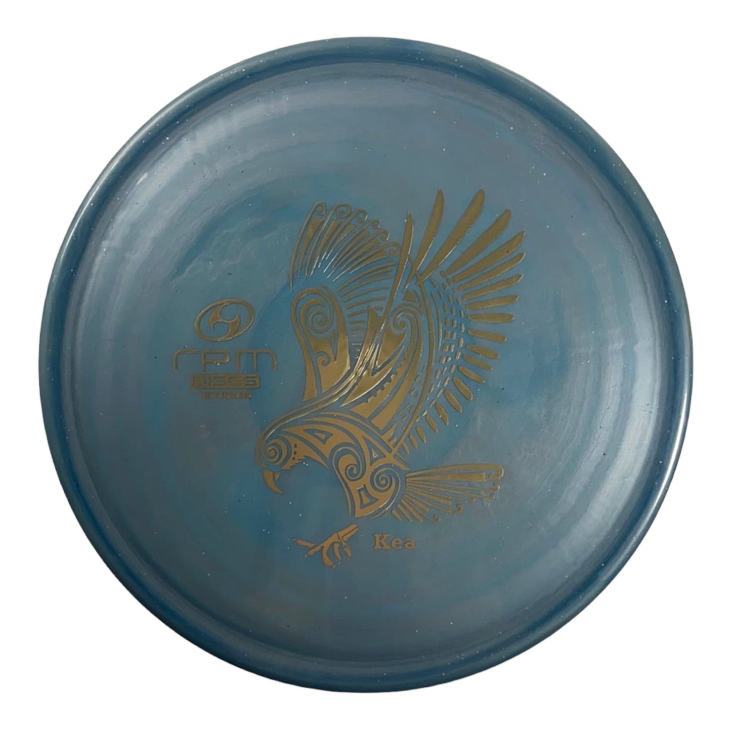 RPM Discs Kea | Atomic | Grey/Gold 174g Disc Golf