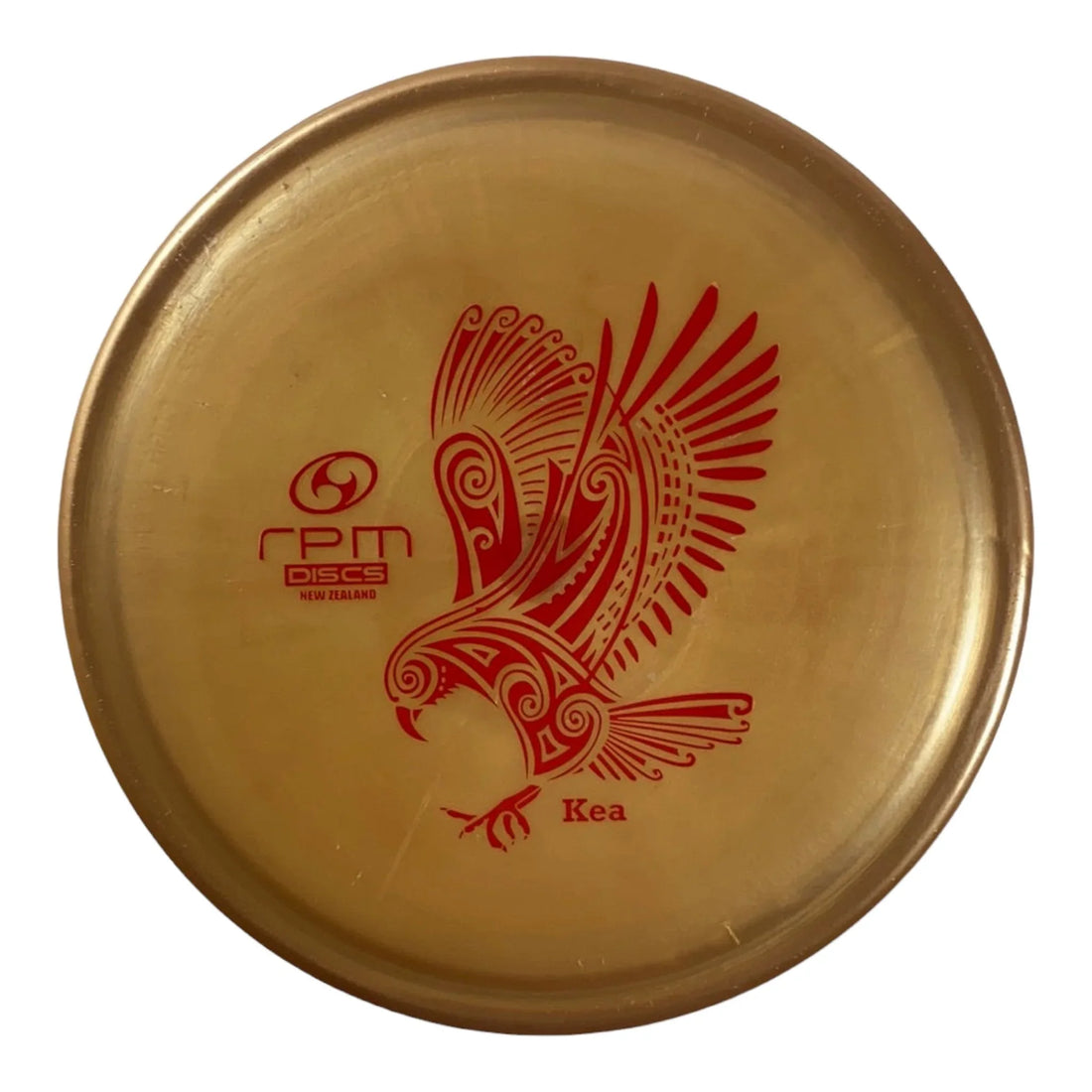 RPM Discs Kea | Cosmic | Gold/Red 174g Disc Golf