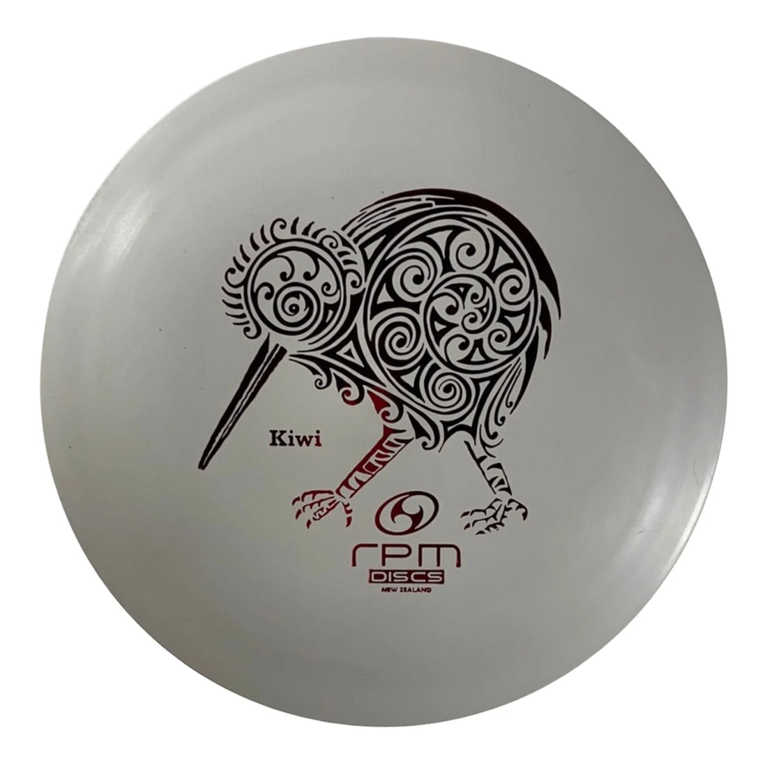 RPM Discs Kiwi | Strata | White/Red 167 - 169g Disc Golf