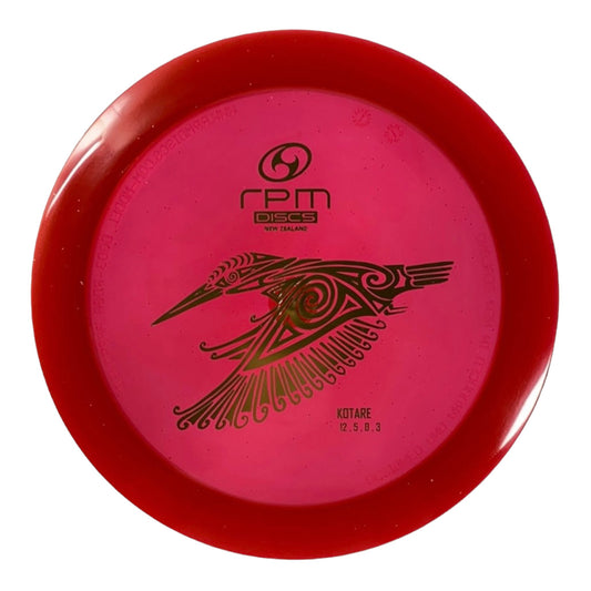 RPM Discs Kotare | Cosmic | Red/Gold 175g Disc Golf