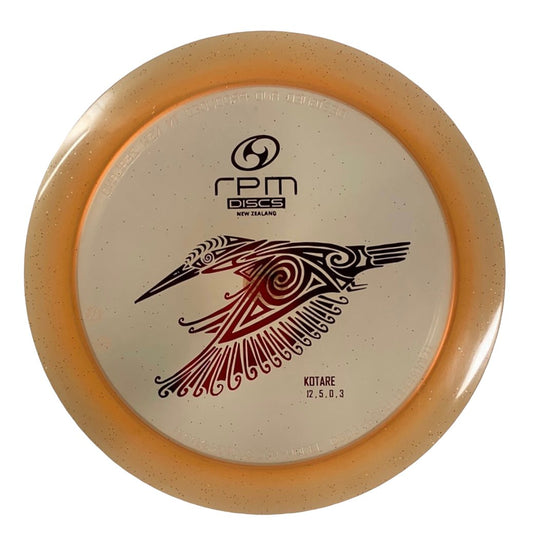 RPM Discs Kotare | Cosmic | Tan/Red 174g Disc Golf