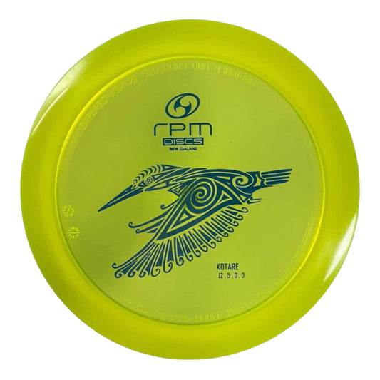 RPM Discs Kotare | Cosmic | Yellow/Blue 172-173g Disc Golf