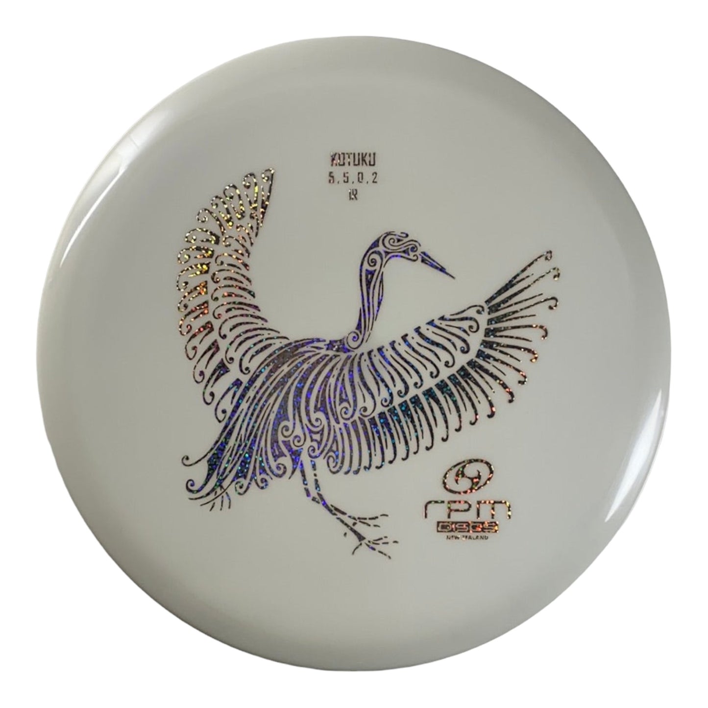 RPM Discs Kotuku | Atomic | White/Holo 178g Disc Golf