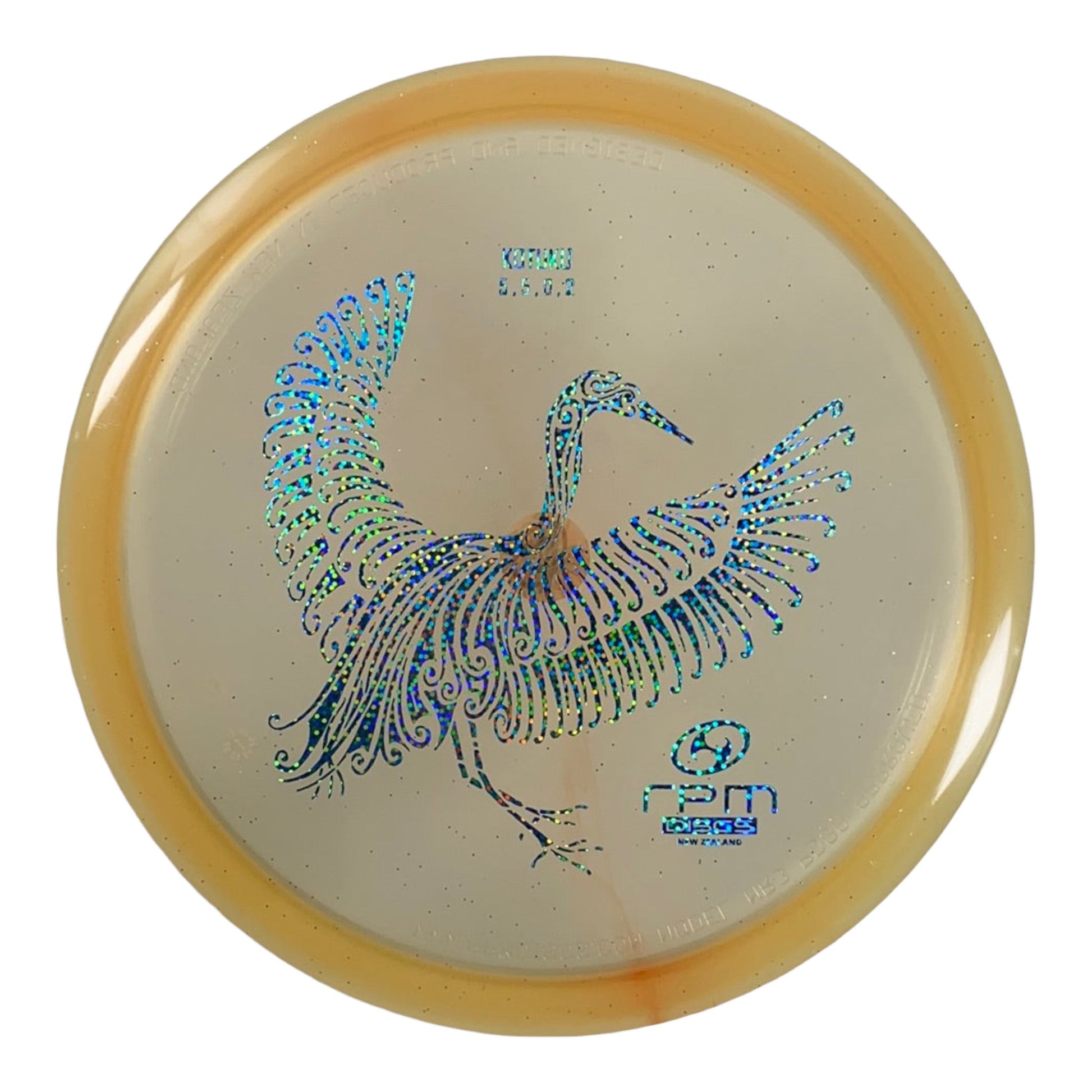 RPM Discs Kotuku | Cosmic | Tan/Blue 178g Disc Golf