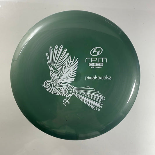 RPM Discs Piwakawaka | Atomic | Green/White 179g Disc Golf